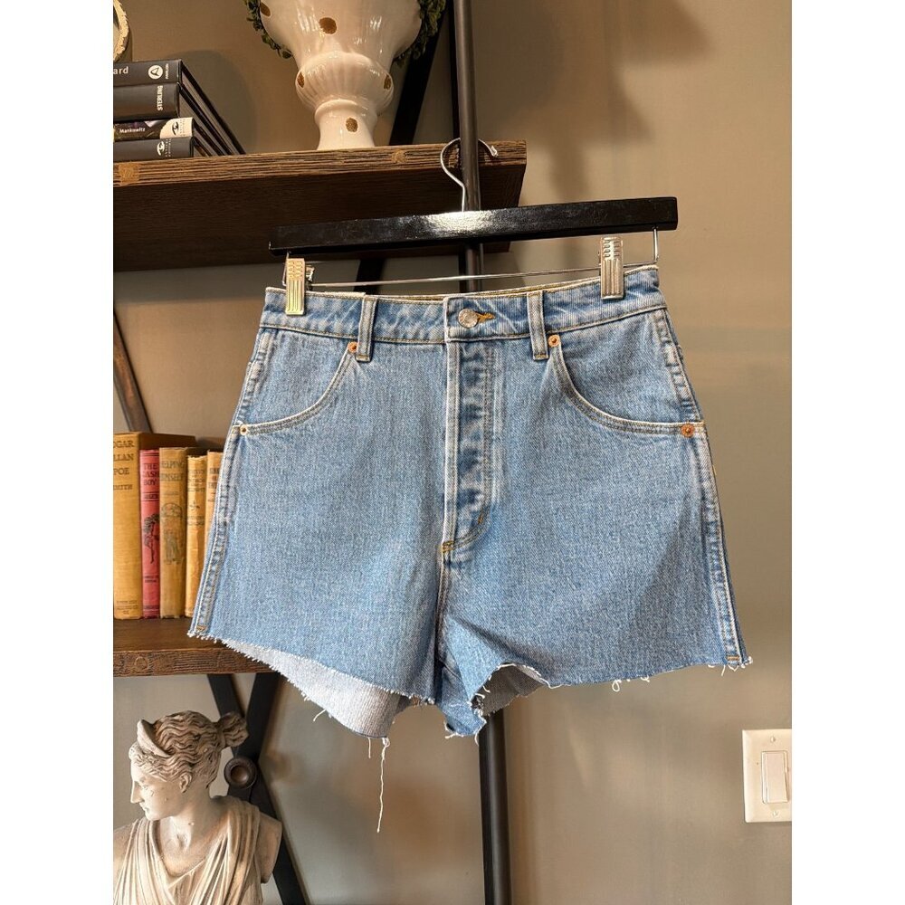 Rolla's Dusters High Rise Denim Shorts Country Blue Womens Size 26